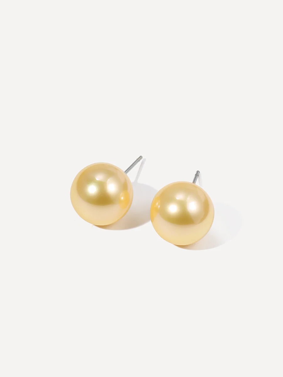 Serene Pearl Champagne Ohrringe - Image 7