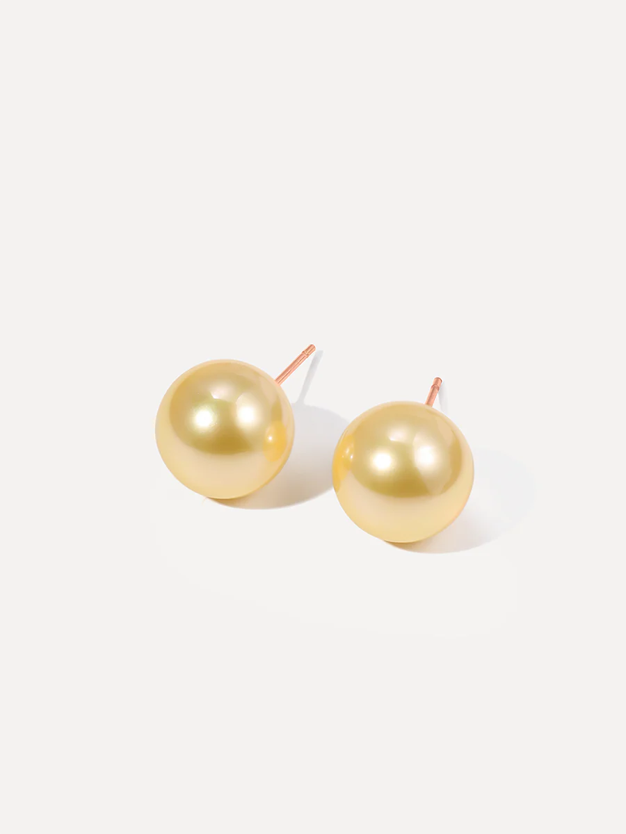 Serene Pearl Champagne Ohrringe - Image 8