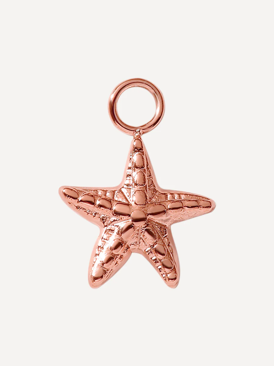 12x12mm Bubbly Starfish Ohrring-Charm - Image 3