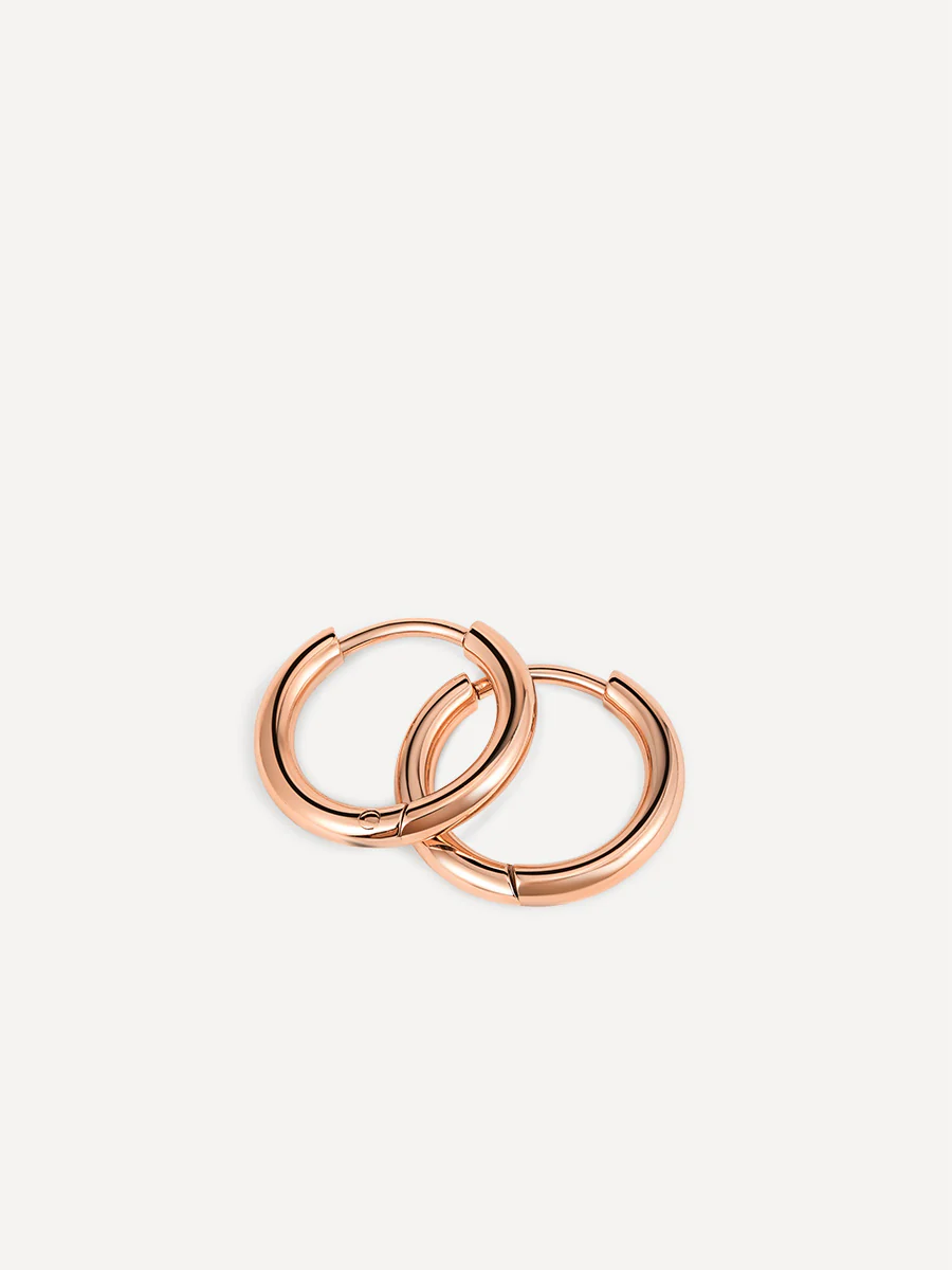14mm SLIM HOOP Small Ohrringe - Image 12