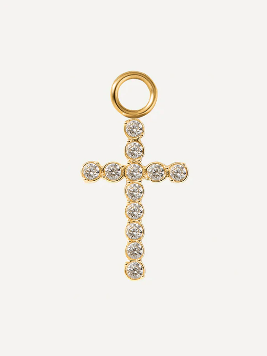 15x10mm Glorious Cross Ohrring-Charm - Image 4