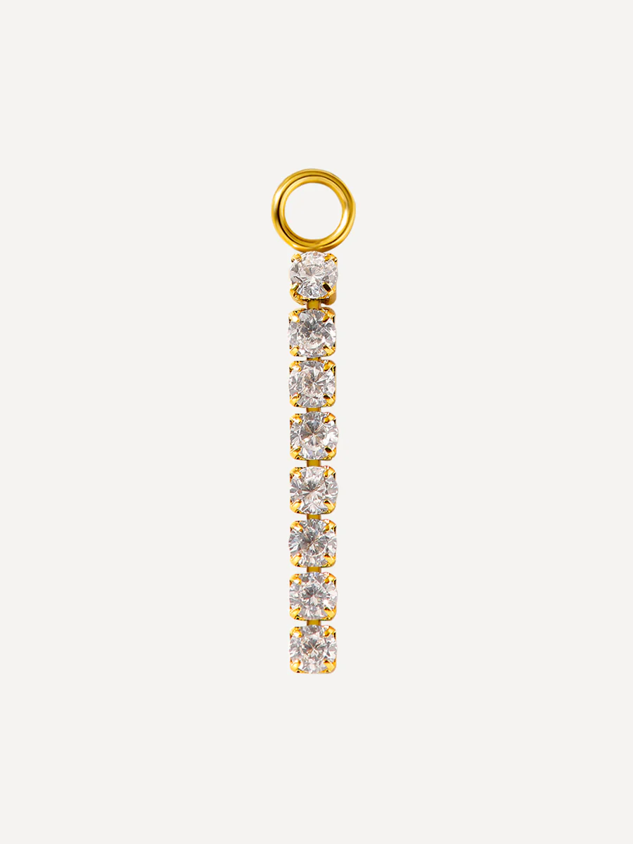 21x2,5mm Aurora Drop Ohrring-Charm