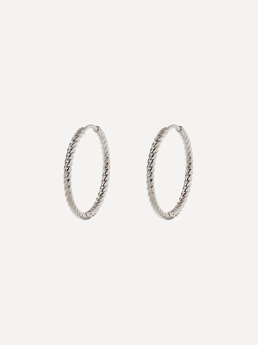 23mm Modern Twist Medium Ohrringe - Image 5