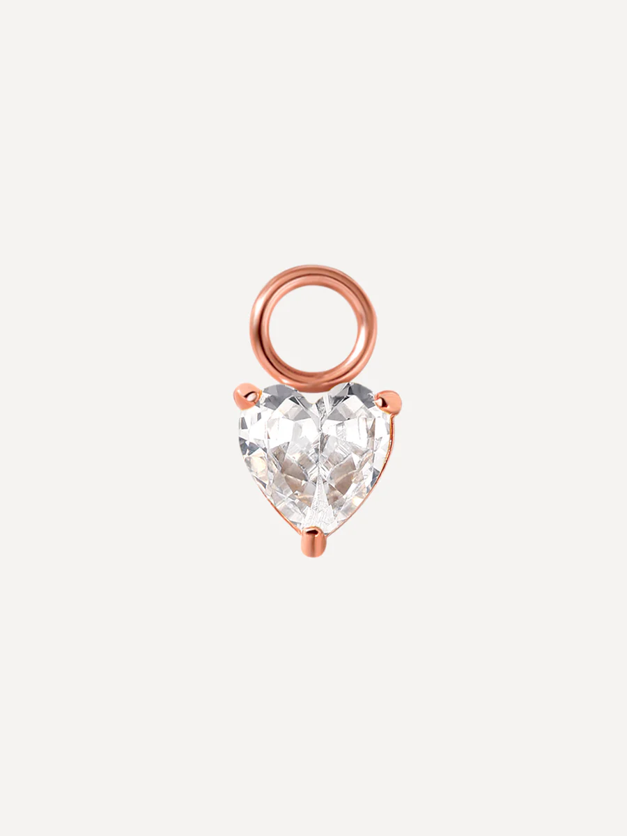 5,5x5,5mm Sincere Love Ohrring-Charm - Image 3
