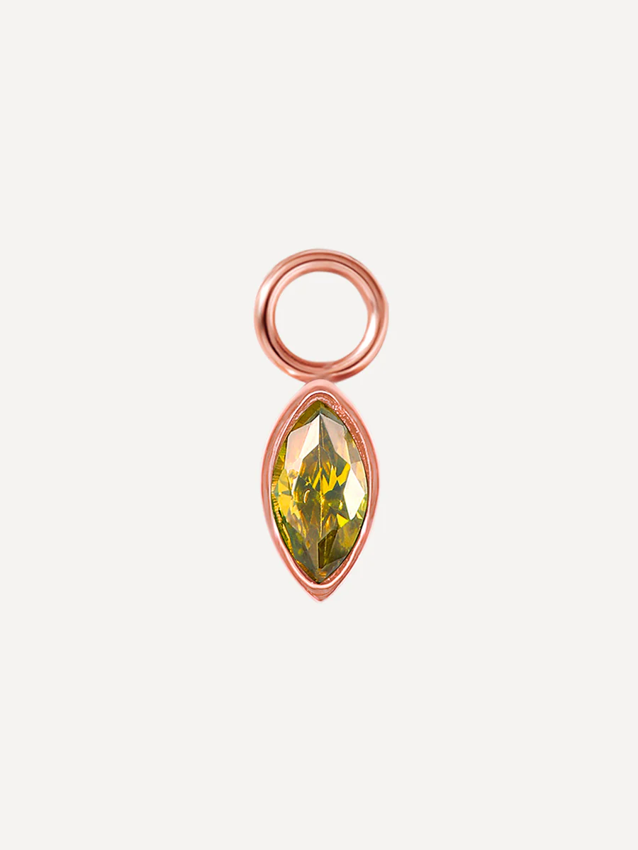 7,5x4mm Green Lake Ohrring-Charm - Image 3