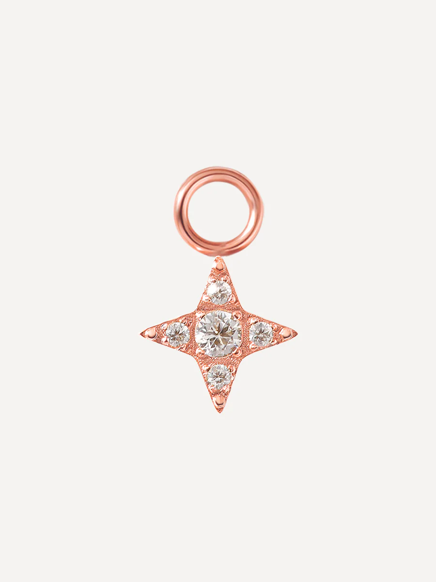 8,5x8,5mm Eternal Polaris Ohrring-Charm - Image 3