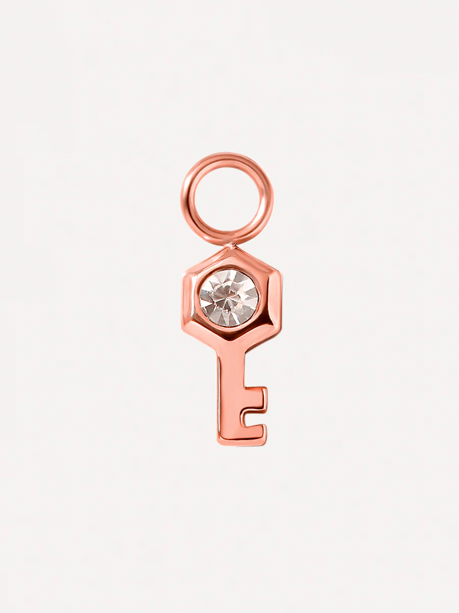 9,5x5mm Secret Key Ohrring-Charm - Image 3