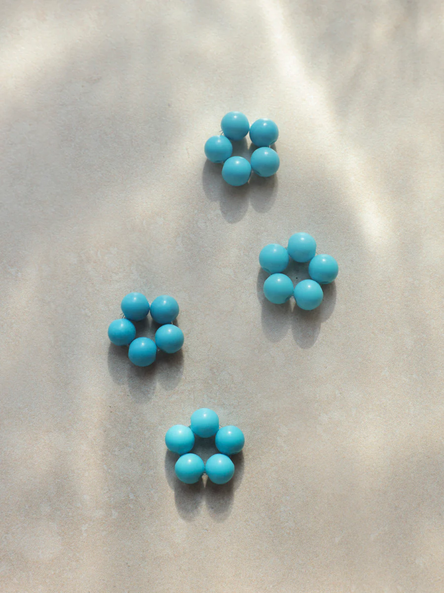 Bead Flower Ohrring-Charm - Image 4