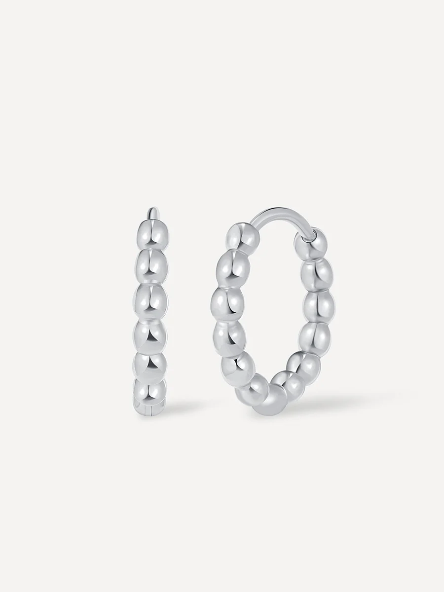 Beaded Hoop Ohrringe - Image 8