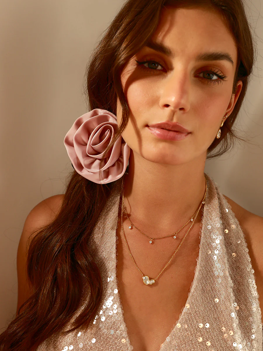 Blooming Rose Scrunchie - Image 5