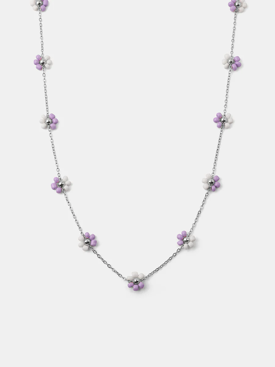 Blossom Moment Purple-white Kette - Image 13