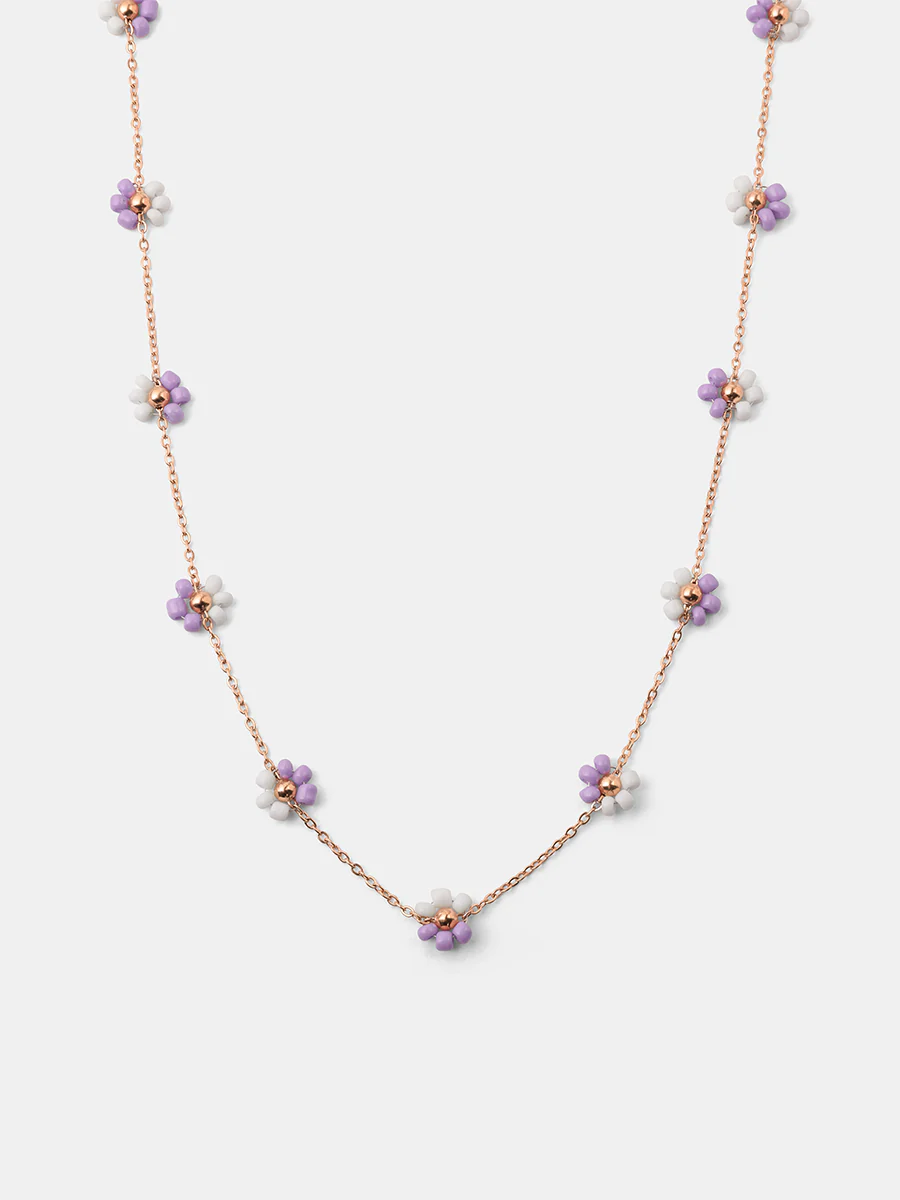 Blossom Moment Purple-white Kette - Image 14