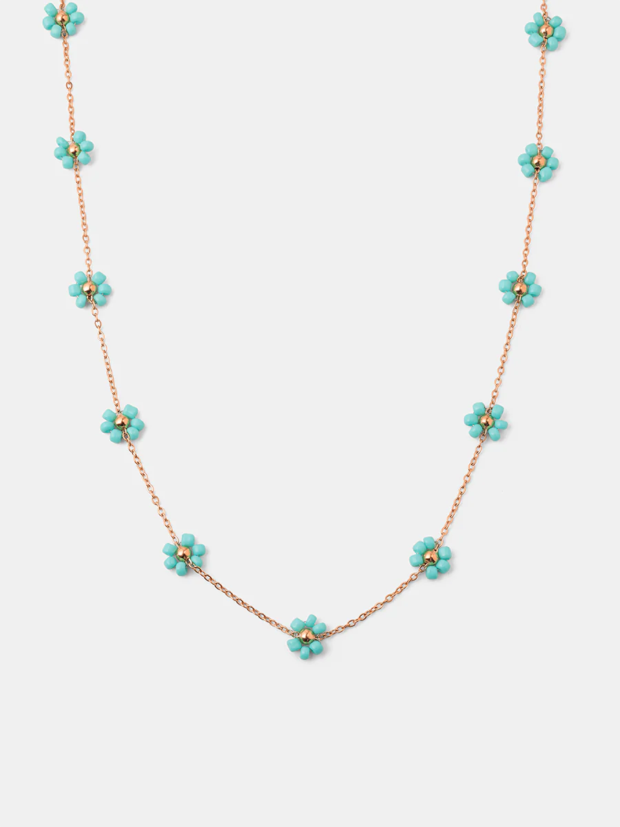 Blossom Moment Turquoise Color Kette - Image 11