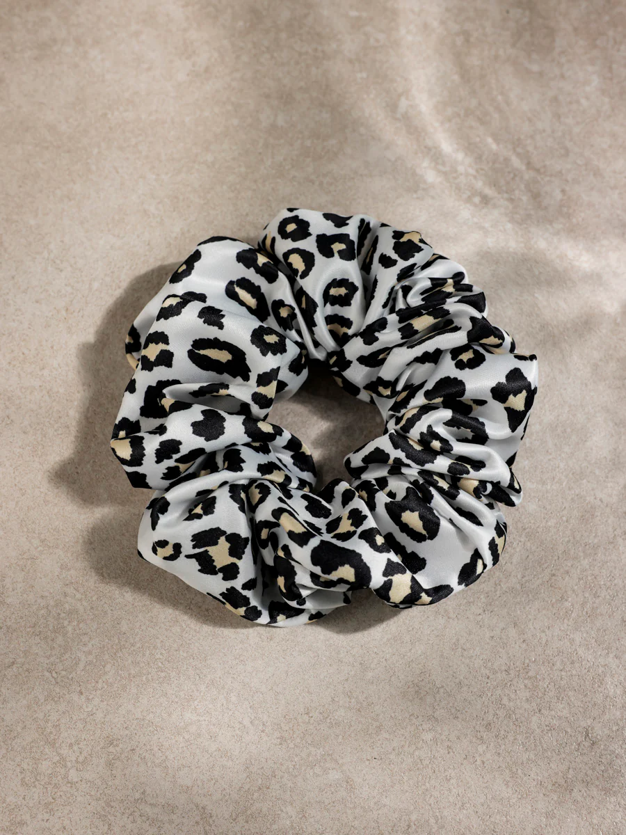 Bold Leopard Scrunchie