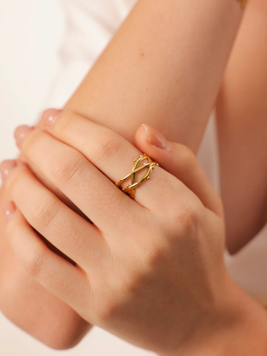 Bold Weave Ring - Image 2