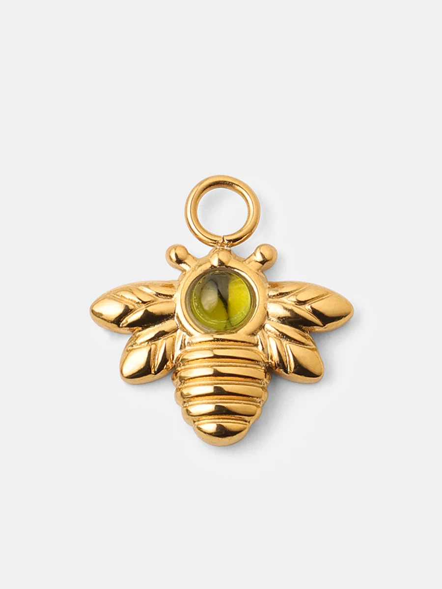 11,8x15,6mm Buzzing Bee Ohrring-Charm