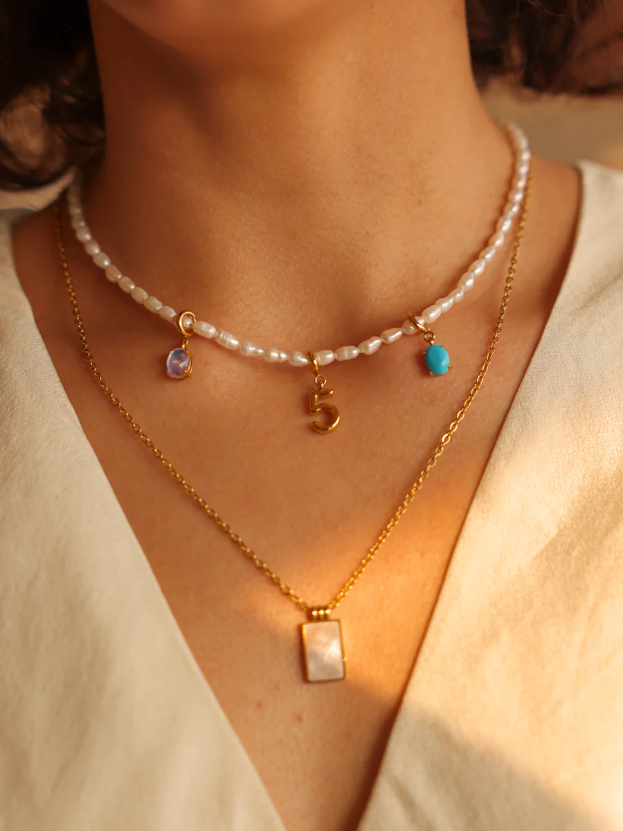 Shining Birth Light Lavender Ketten-Charm - Image 2