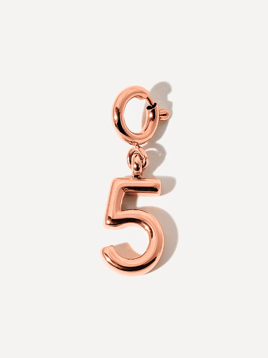Classic Number Ketten-Charm - 5 - Image 10