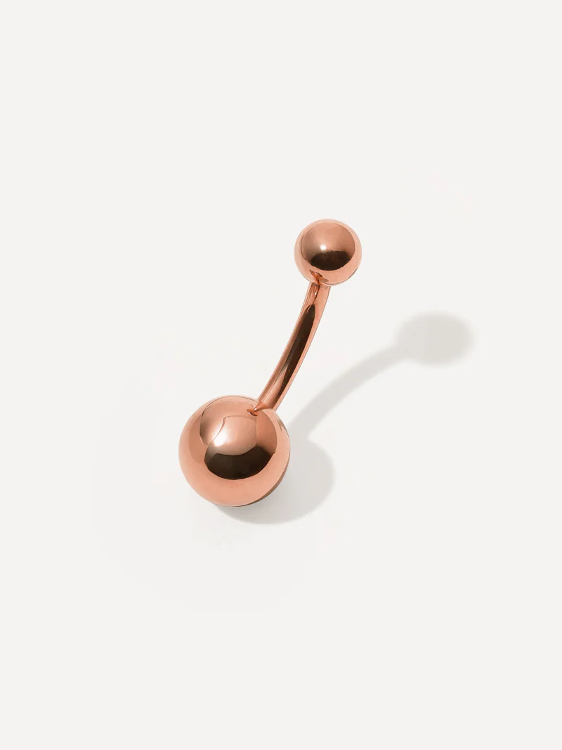 Classic Smooth Titan Bauchnabelpiercing - Image 5