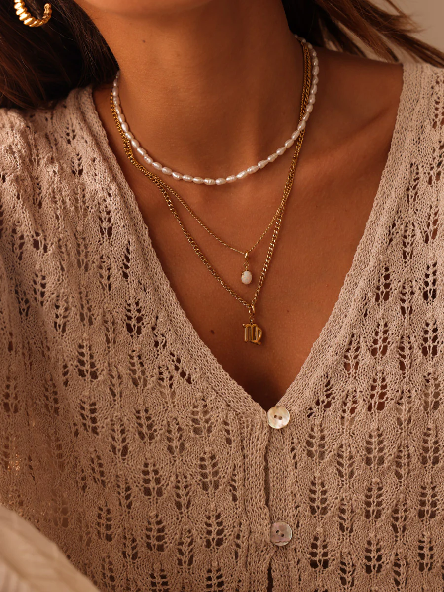 Classic Zodiac Ketten-Charm - Virgo - Image 2