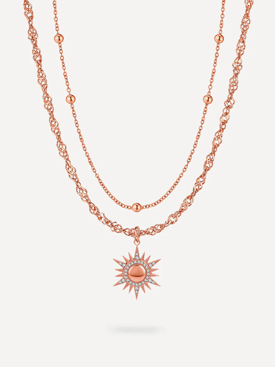 Cluster Glitter Kette - Image 15