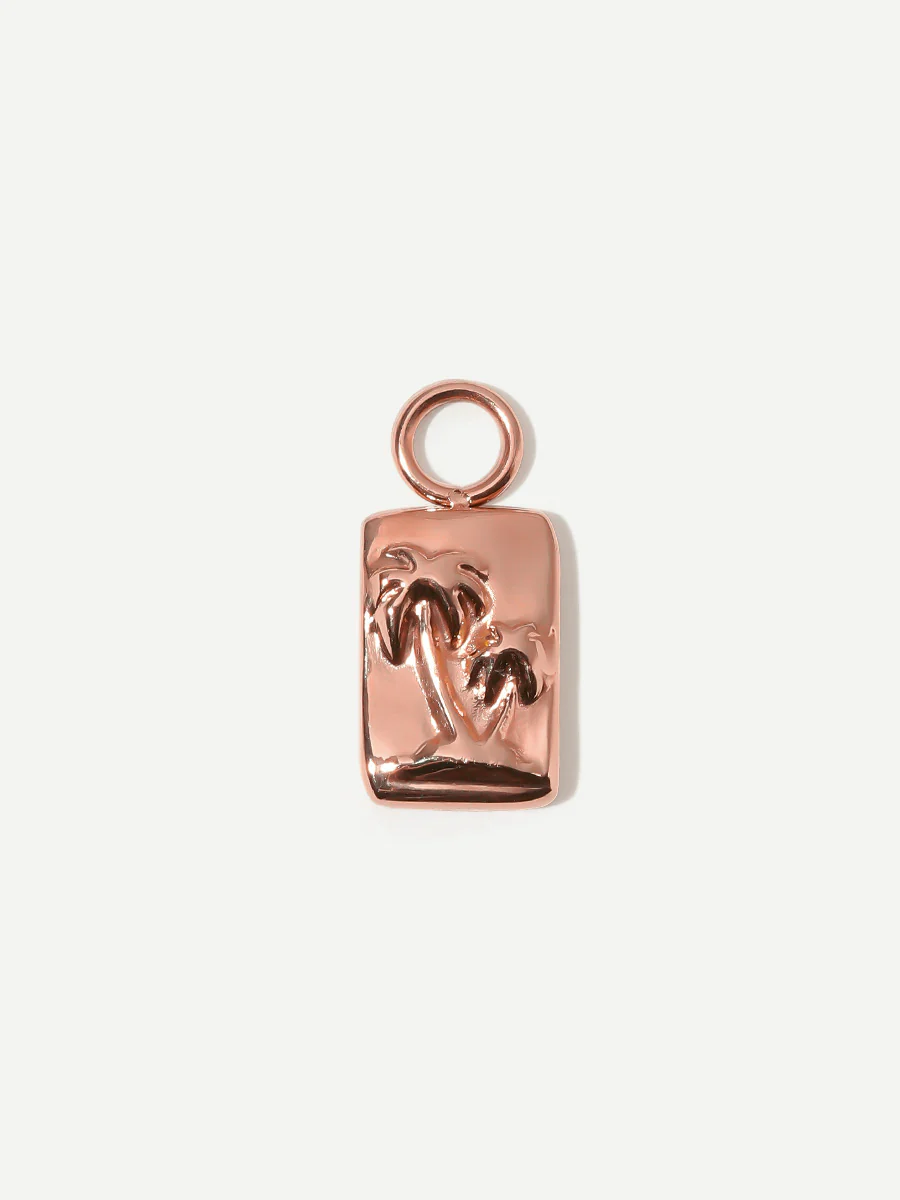 6,8x10,4mm Coco Palms Ohrring-Charm - Image 3