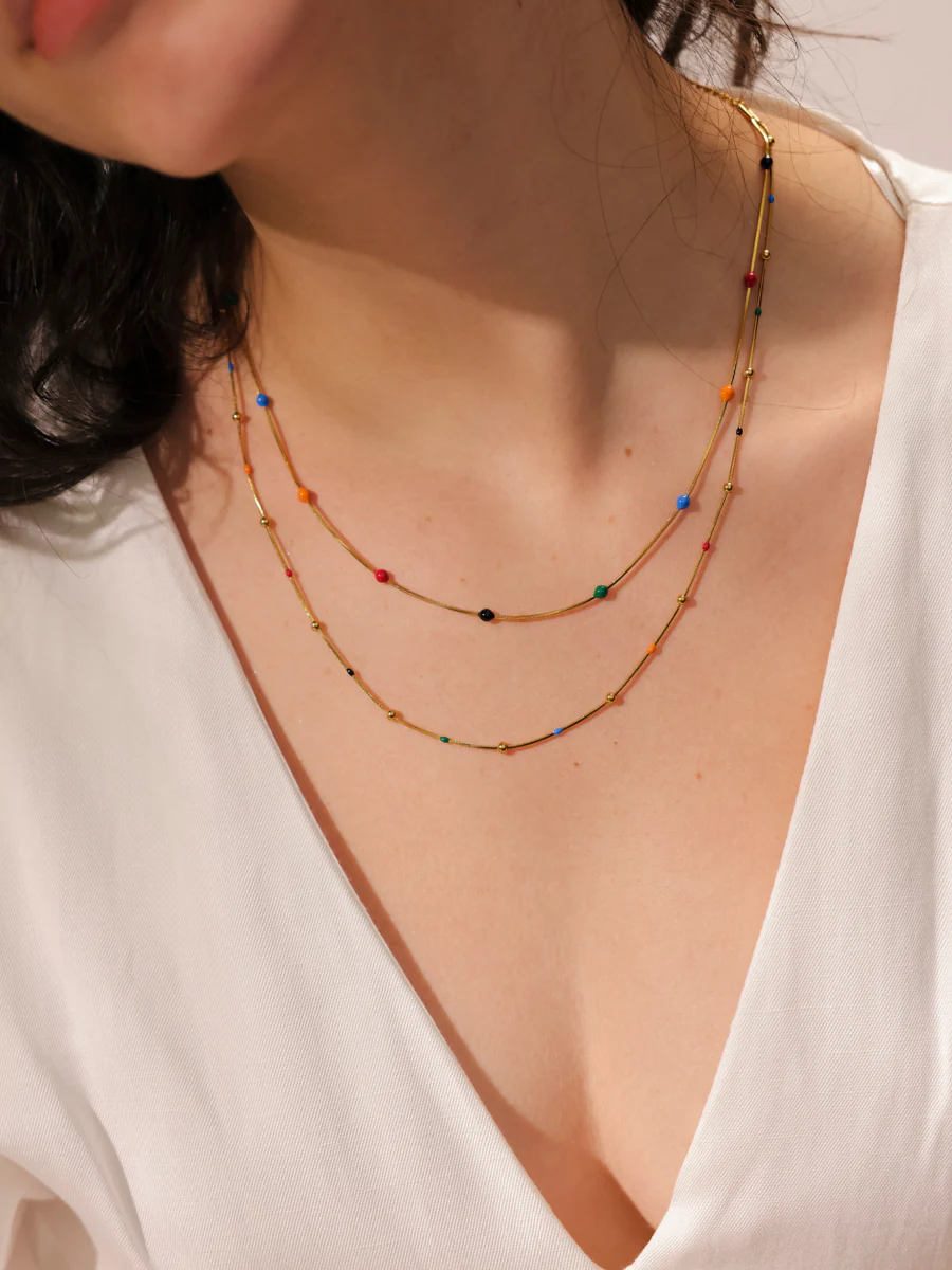 Colorful Bead Kette - Image 2