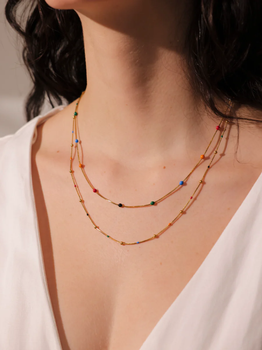 Colorful Bead Kette - Image 3