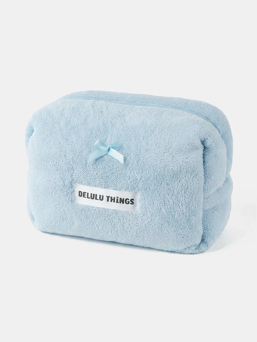 Cream Puff Blue Kosmetiktasche - Image 9