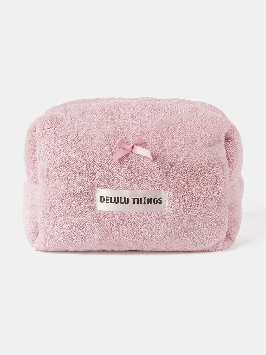Cream Puff Pink Kosmetiktasche