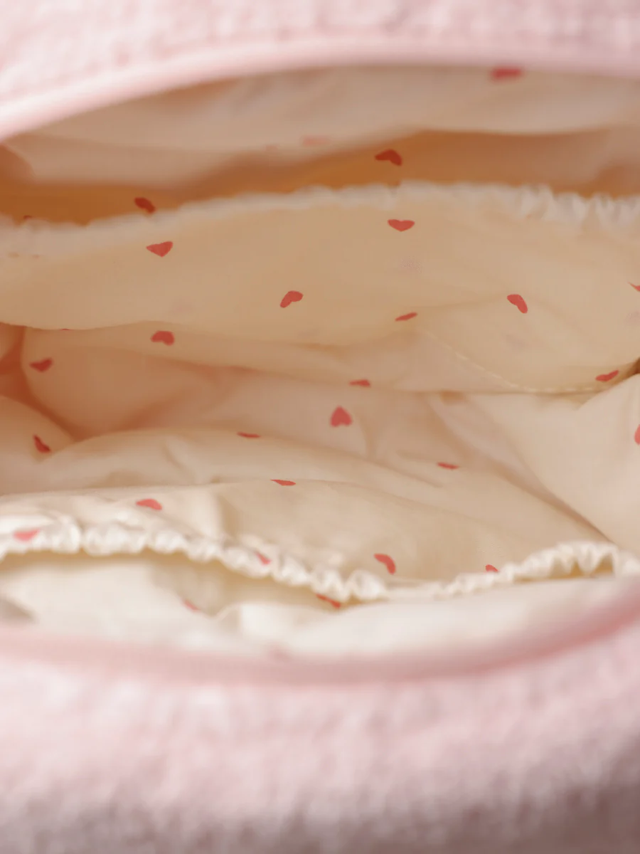 Cream Puff Pink Kosmetiktasche - Image 11