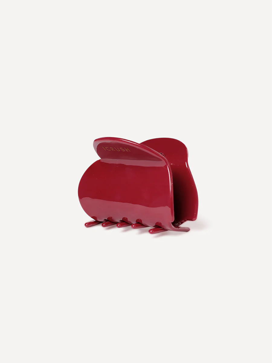 Crimson Heart Haarklammer Burgundy Red