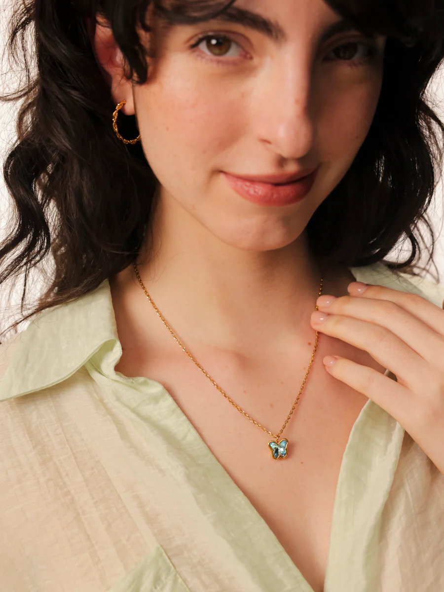 Crystal Butterfly Kette - Image 5