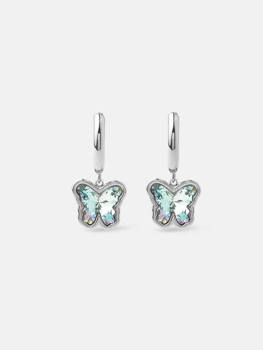 Crystal Butterfly Ohrringe - Image 10