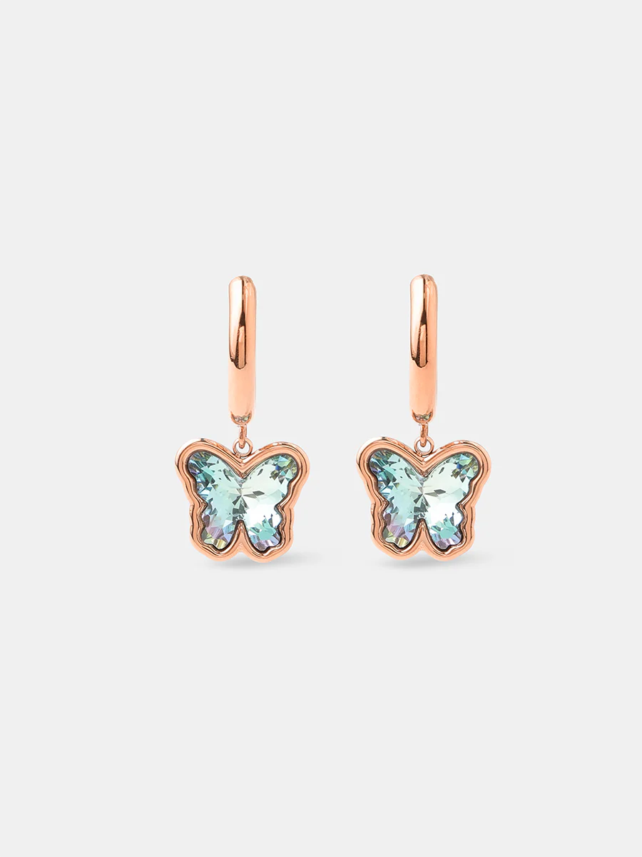 Crystal Butterfly Ohrringe - Image 11