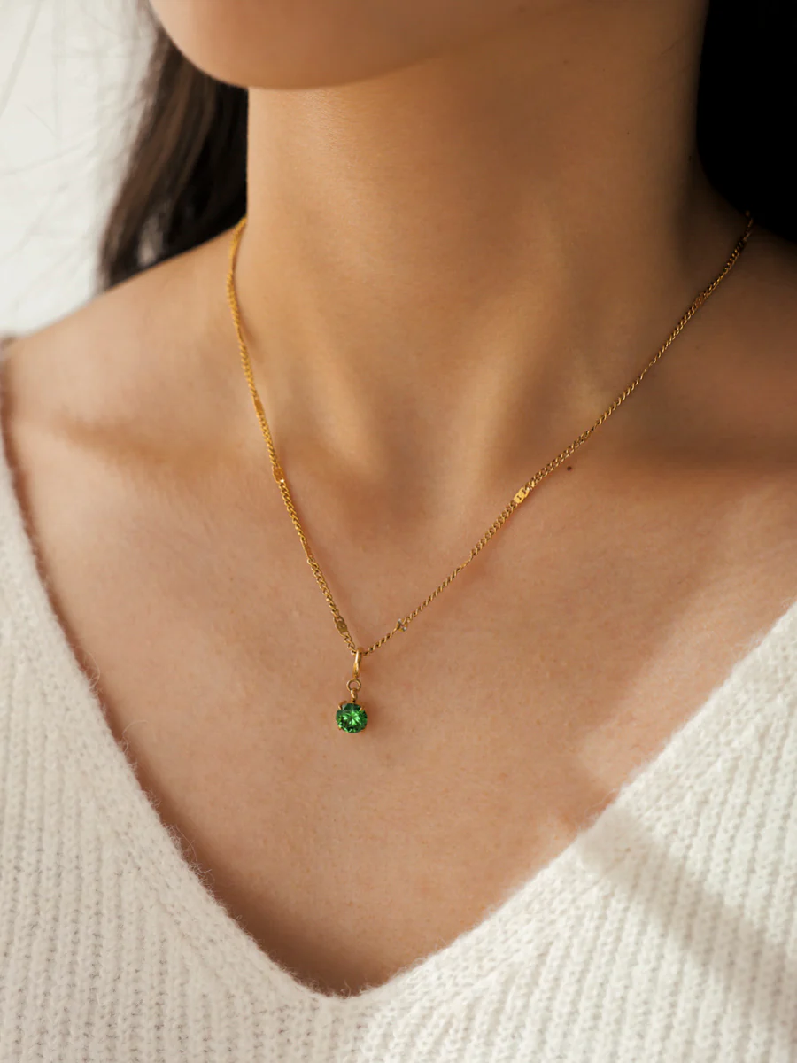 Crystal Delight Green Ketten-Charm - Image 2