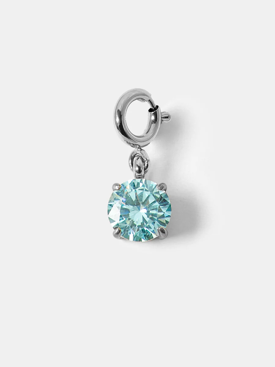 Crystal Delight Light Blue Ketten-Charm - Image 4