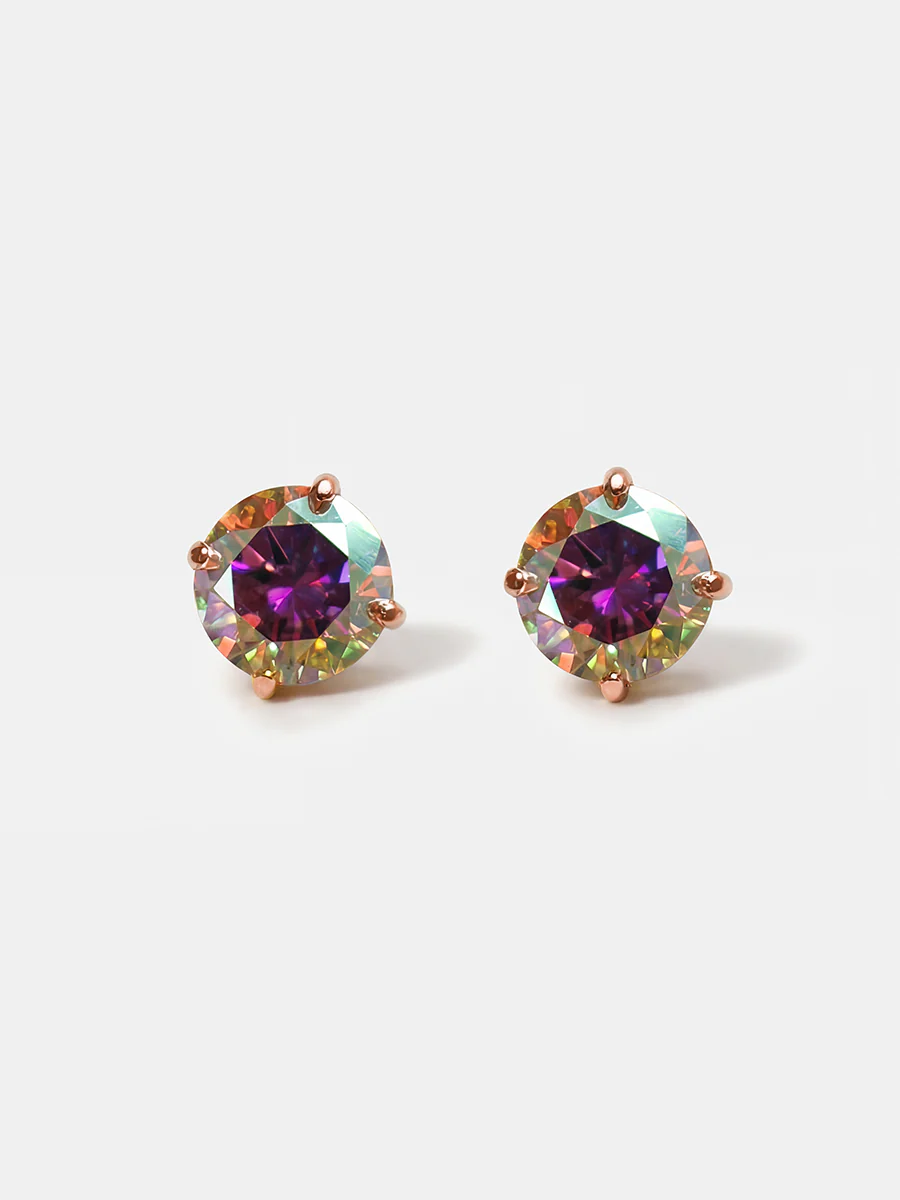 Crystal Delight Rainbow Stub-Ohrringe - Image 5