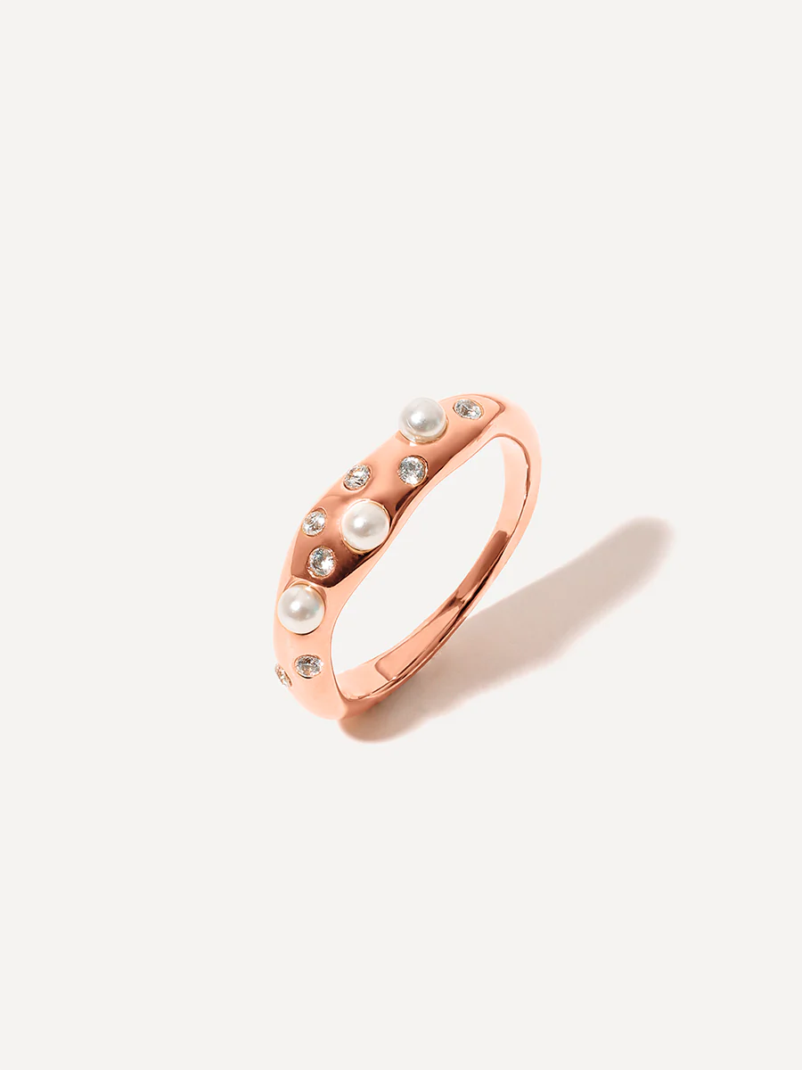 Crystal Pearl Ring - Image 13