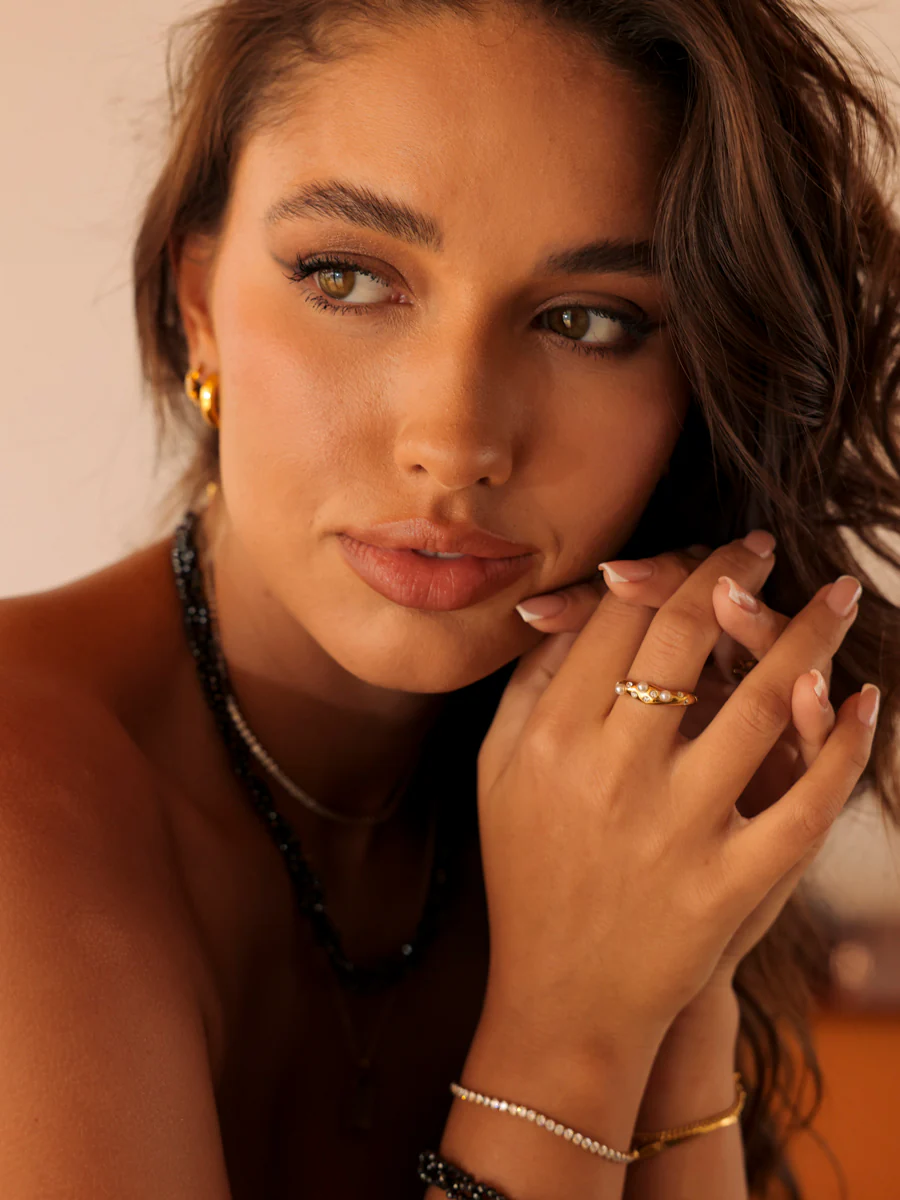 Crystal Pearl Ring - Image 7