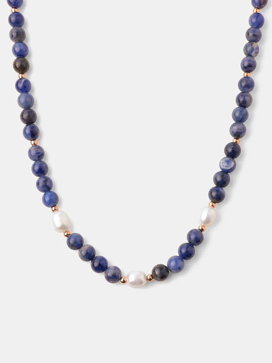 Dawn Pearl Dark Blue Kette - Image 19