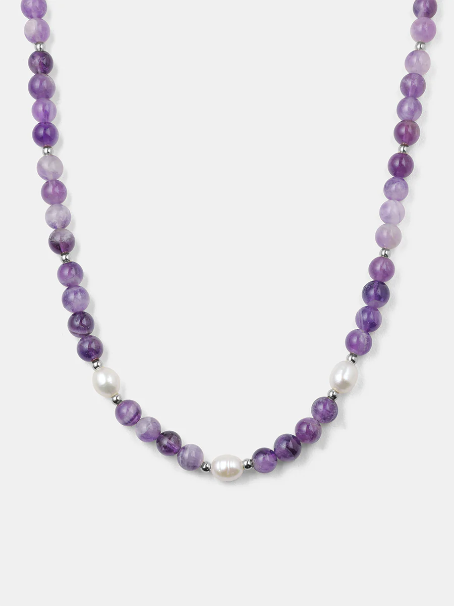 Dawn Pearl Purple Kette - Image 15