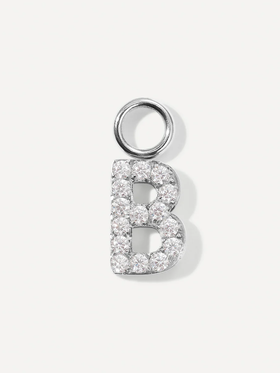 Dazzling Letter Ohrring-Charms - Image 10