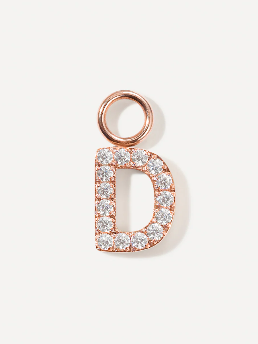 Dazzling Letter Ohrring-Charms - Image 17