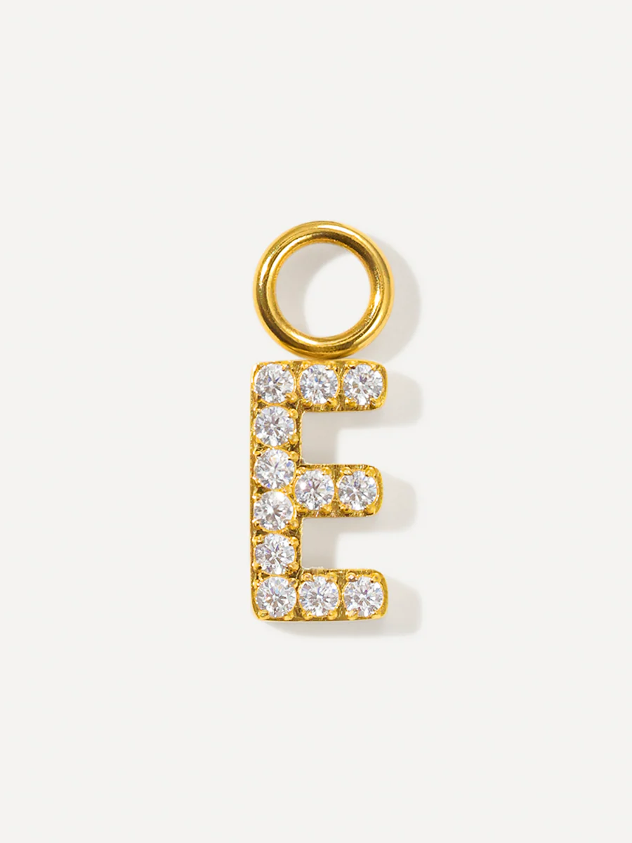 Dazzling Letter Ohrring-Charms - Image 18