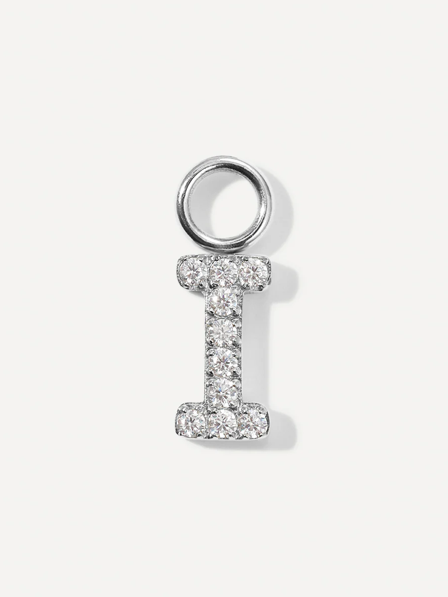 Dazzling Letter Ohrring-Charms - Image 31