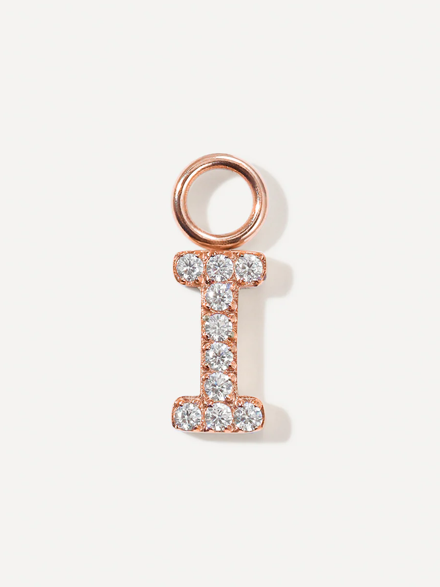 Dazzling Letter Ohrring-Charms - Image 32