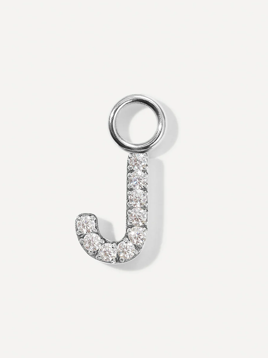 Dazzling Letter Ohrring-Charms - Image 34