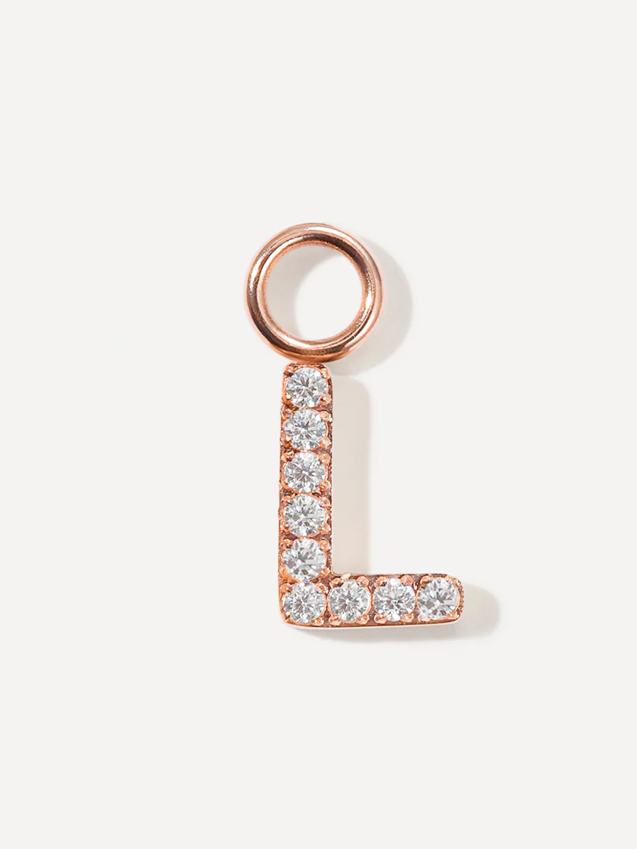 Dazzling Letter Ohrring-Charms - Image 41