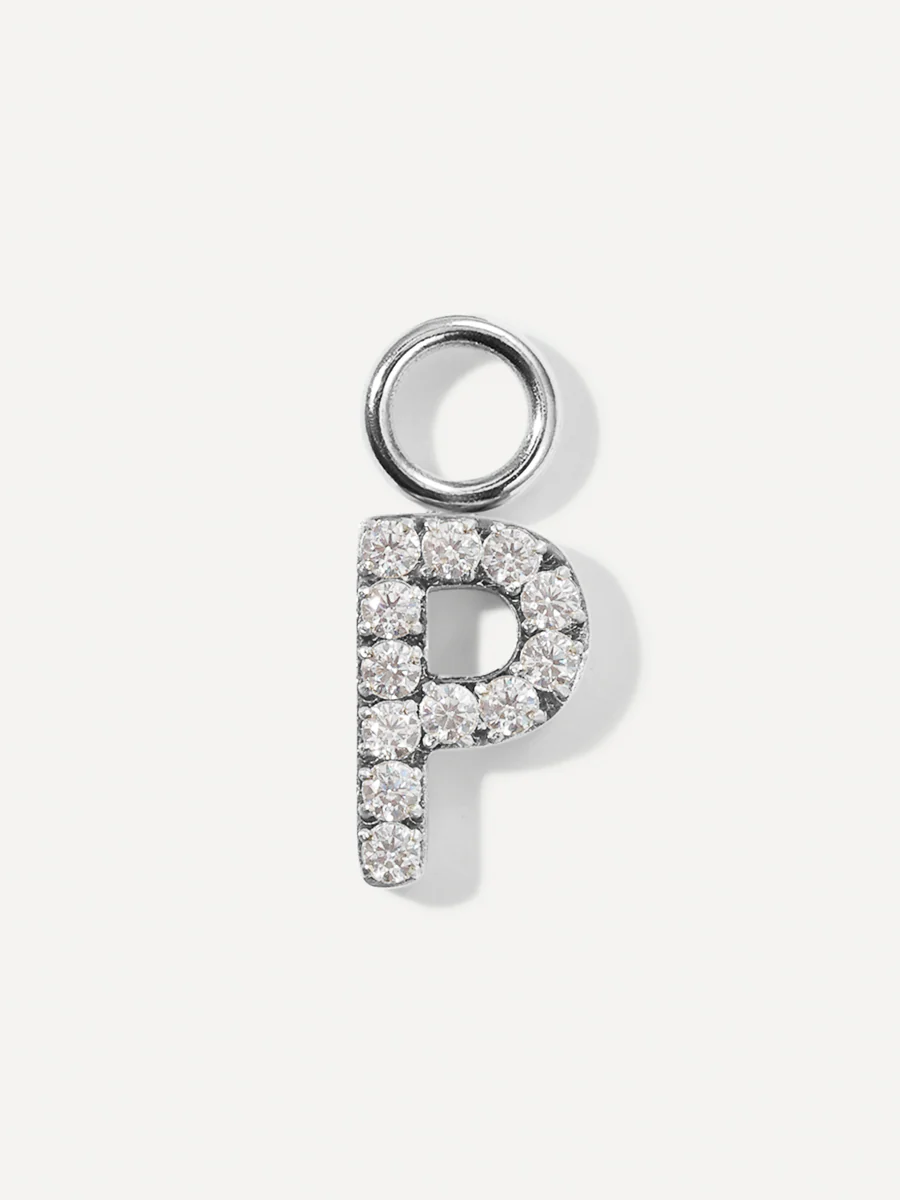 Dazzling Letter Ohrring-Charms - Image 52